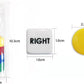 JHFY Left Right Center dice Game Prime Set Bundle- 4 Pack Assorted Colors