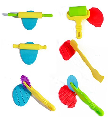 Carykon Set of 11 PCS Smart Dough Tools Kit with Models and Molds, Dough Extruders