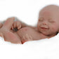 Dangtpor 16' Realistic Newborn Silicone Baby Doll - 4.4 Lbs, 3D Painted Skin, Visible Veins, Weighted Sleeping Girl