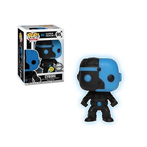 Funko Dc Comics Justice League Cyborg Silhouette Exclusive Figure, Fk24744