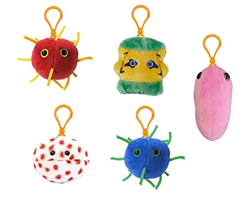 GIANTmicrobes Plagues of The 21st Century Themed Gift Box, covid Plush, covid Plush Toy, covid Gag Gifts, covid Gifts, covid Stu