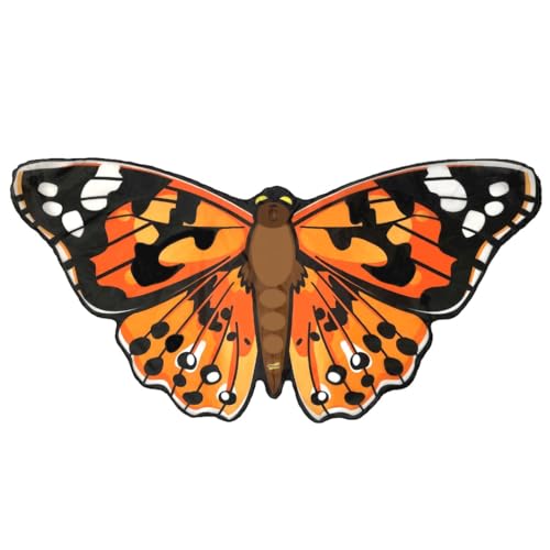 Insect Lore Butterfly Painted Lady Dress-up Wings - Pretend Play Costume for Kids