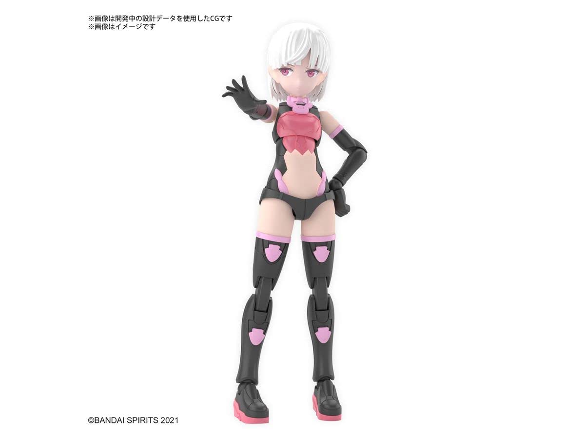 Bandai Hobby - 30 Minute Sisters - #7 SIS-T00 Laranel [Color B]  Bandai Spirits 30 MS Model Kit