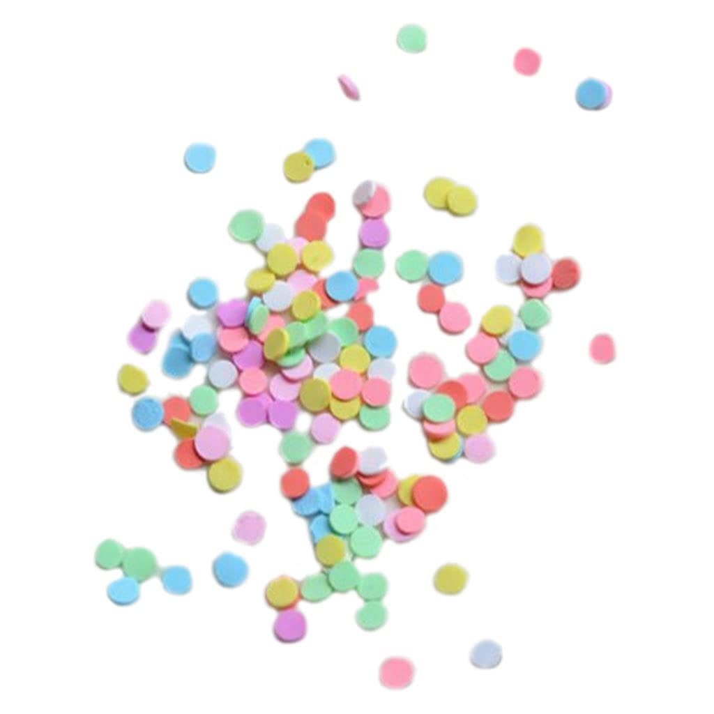 Bnf Polymer Clay Candy Sweets Simulation Creamy Sprinkle Decor Round Solid 100G|Other Modeling