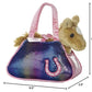 Aurora® Fashionable Fancy Pals™ Betsey Bling Stuffed Animal - On-The-Go Companions - Stylish Accessories - Purple 7 Inches