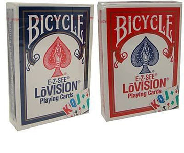 Bicycle Lo-Vision Special Playing Cards - 2 Decks