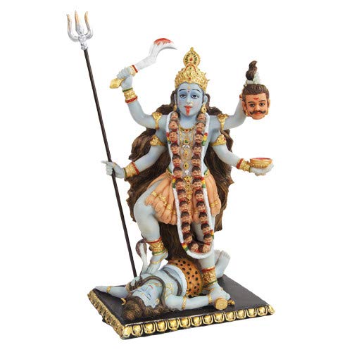 Pacific Giftware Ptc 8.75 Inch Kali Mythological Indian Hindu God Statue Figurine