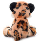 The Petting Zoo Jaguar Plush Toy 9" - Black or Brown Soft Stuffed Animal for Kids, Model 420106