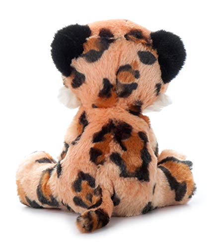 The Petting Zoo Jaguar Plush Toy 9" - Black or Brown Soft Stuffed Animal for Kids, Model 420106