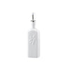 Hic Kitchen Oil Bottle, Square, Fine White Porcelain