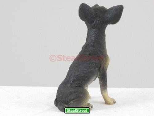 Stealstreet Chihuahua (Black) Dog - Collectible Statue Figurine Figure Sculpture