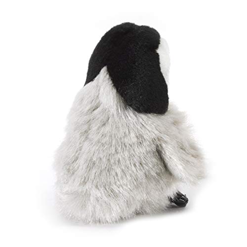 Folkmanis Mini Emperor Penguin Baby Finger Puppet Gray-Blue, 1 Ea