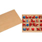 Montessori Small Movable Alphabets W/ Box