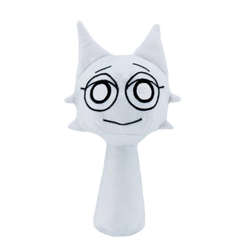 Jiensa Sprunki Plush, Sprunki Game Plush, Wenda Sprunki, Sprunki Gray, For Kids (Wenda)