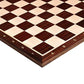 The House Of Staunton Indian Rosewood & Maple Wooden Chess Board - 2.25' With Notation & Logo