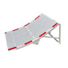 YSKMLOLP RC Car Jump Ramp - Stunt Playset for 1/5 to 1/16 Scale Cars, Endurance Plate, Stainless Steel, 100x80x35/37