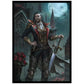 Fantasy North - Victor Khorvis - Night Lord - 100 Smooth Matte Tcg Trading Card Sleeves - Fits Magic Mtg Commander Pokemon And Other Card Games - Playing Card Sleeves