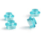Feleph 1000Pcs Transparent Light Blue Round Plates 1X1 Building Blocks Parts And Pieces Bricks Dots Bulk Studs Accessories Kit C