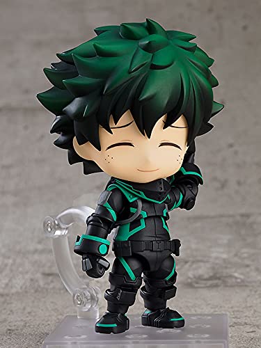 Good Smile My Hero Academia: Izuku Midoriya (Stealth Suit Ver.) Nendoroid Action Figure,Multicolor
