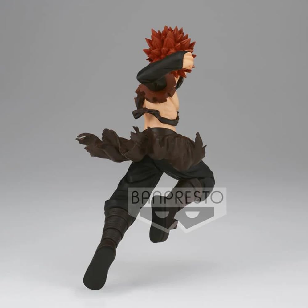 Banpresto My Hero Academia Eijiro Kirishima Figure - Multicolor, One Size, Model BP18733, Plastic Material