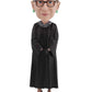 Royal Bobbles Ruth Bader Ginsburg Bobblehead, Premium Polyresin Lifelike Figure, Unique Serial Number, Exquisite Detail