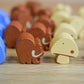 Kingdomino Origins | Neanderthal Cave People Pre-Historic Resource Gathering Strategy Board Game | 2-4 Players | Ages 8 And Up | Kids Teens Adults Family Game Nights | By Blue Orange Games