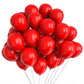Kalor 5 Inch Red Balloons,100 Pcs Matte Latex Balloons, Helium Balloons For Garland Arch,Happy Birthday Party, Baby Shower Decorations, Wedding Decorations