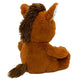 Anico 10' Plush Brown Horse With Embroidered Eyes