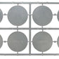 Warlord Games Mixed Pack of Plastic Round Bases for Miniatures - 25, 40 & 60mm, Multicoloured, Model WG-BASE-30