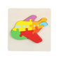 Ujeavette Animal Puzzle Jigsaw Building Blocks Shape Puzzle Animal Game Toy Gifts Plane