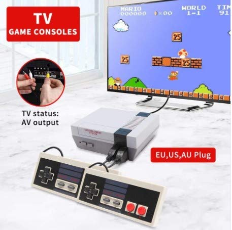 Retro Inspired Retro Game Console with 620 Loaded Games - Classic Gaming Experience