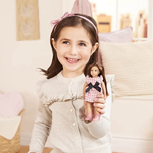 Lori Dolls - Lilyanna - Mini Doll - 6-inch Fashion Doll - Stylish Clothes - Dress & Shoes - Toys for Kids - 3 Years +