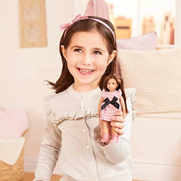 Lori Dolls - Lilyanna - Mini Doll - 6-inch Fashion Doll - Stylish Clothes - Dress & Shoes - Toys for Kids - 3 Years +