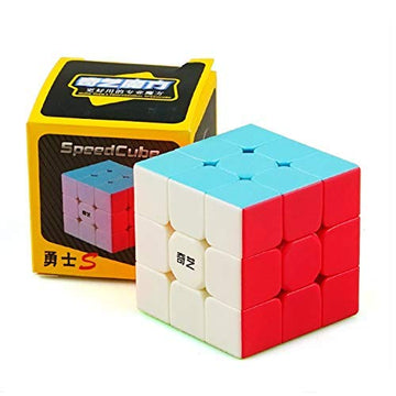 D Eternal Qy Warrior S 3X3X3 High Speed Stickerless Magic Puzzle Cubes Game,For 14+ Years Old