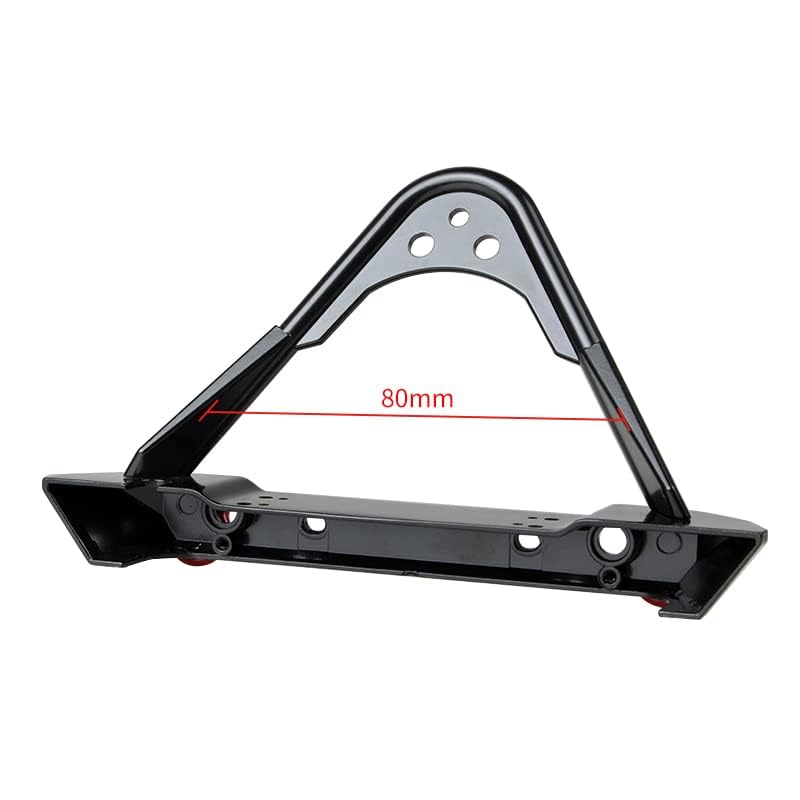KYX Racing Aluminum Front Bumper Upgrades Parts Accessories for 1/10 RC Crawler Car Axial SCX10 SCX10 II SCX10 III Trx4 Trx6 Gen