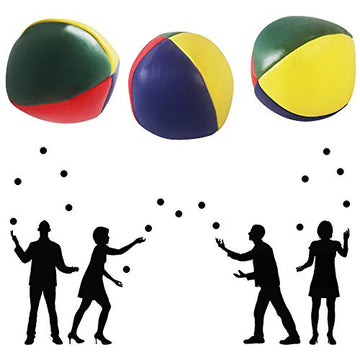 Heqishun 6 Pack Soft Juggling Balls For Beginners Juggle Balls Bulk Set For Juggler, Kids And Adults