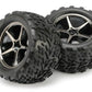 Traxxas 7174A 1/16 Scale Talon Tires Pre-Glued on Gemini Wheels (pair)