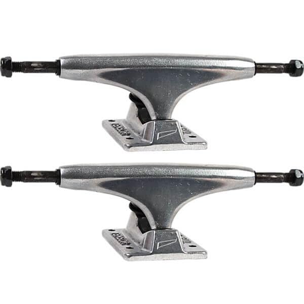 Tensor Trucks Alloy Polished Skateboard Trucks  5.25 Hanger 8.0 Axle (Set of 2)