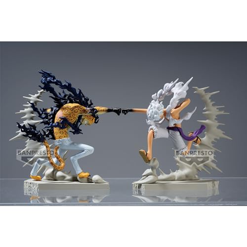 Banpresto One Piece Rob Lucci Figure - Cat-Cat Fruit Model: Leopard Awakened Form, ABS/PVC, BPR89378