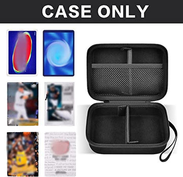 PAIYULE Hard Case Compatible with Phase 10 Card Game. Fits up to 360 Cards. Includes 2 Removable Divider (Black)- Case Only