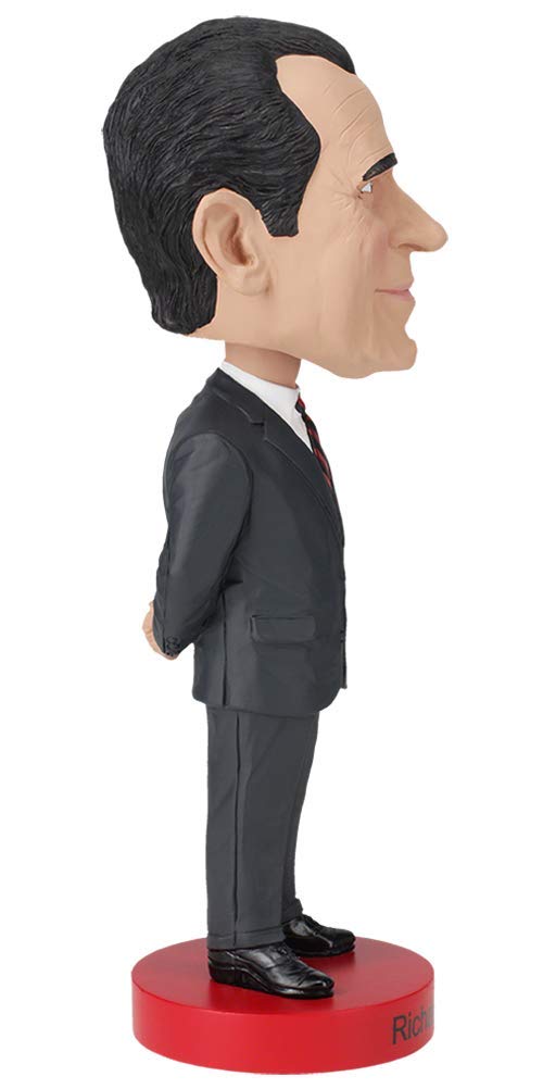 Royal Bobbles Richard Nixon Bobblehead  enhanced Polyresin Lifelike Figure  Unique Serial Number  Exquisite Detail