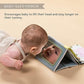 Taf Toys Tummy Time Sensory Book With Crinkle Pages & Soft Textures, High Contrast Patterns, Baby-Safe Mirror For Newborns And I