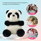 Sew Butiful 8.6' Panda Stuffed Animals Plush, Cute Plushies For Animal Themed Parties Teacher Student Award, Animal Toys For Baby, Boy, Girls, Great For Nursery, Room Decor, Bed (Panda)