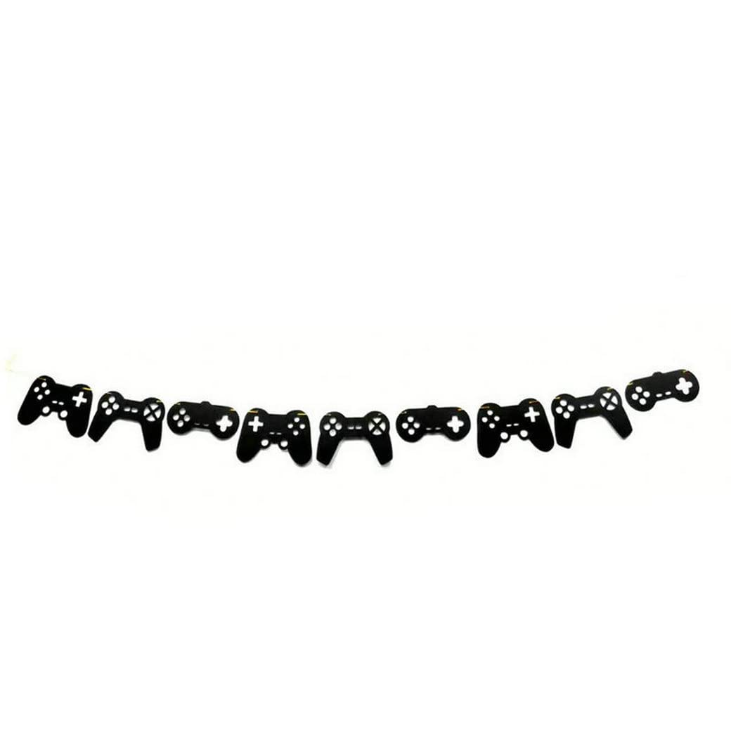 Video Game Controller Banner Game Controller Birthday Party Supplies Game on Birthday Decorations Game Themed Birthday Garland V