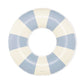 Petites-Pommes Lake Floats for Kids - Durable Inner Tube, Handprinted Classic Striped Design Pool Float Rings, Soft Comfort Seam