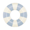 Petites-Pommes Lake Floats for Kids - Durable Inner Tube, Handprinted Classic Striped Design Pool Float Rings, Soft Comfort Seam