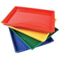 Constructive Playthings Messy Trays for Paint, Water and Sand Toys, Classroom Supplies, Toddler Toys for Creative Play, Set of 4
