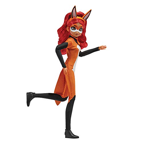 Miraculous Rena Rouge Doll 10.5' Fashion Doll With Accessories And Trixx Kwami By Playmates Toys, Orange