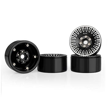 KYX Racing Aluminum Alloy 1.9'' Wheel Rims Upgrades Parts Accessories for RC Crawler Car Axial SCX10 II 90046 Capra UTB TRX4 D90