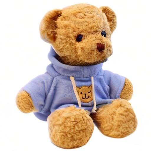 Galatee Cute Teddy Bear Plush Stuffed Animal, Teddy Bear With Clothes, Gifts For Children(11.8 Blue)